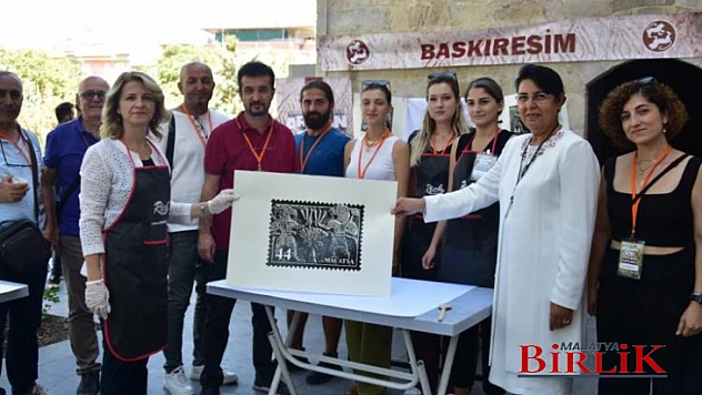 Baskıresim Sergisi Açıldı
