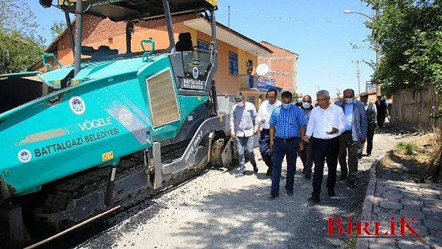 Battalgazi Belediyesi'nden 7 Sokağa 2 Milyonluk Yatırım
