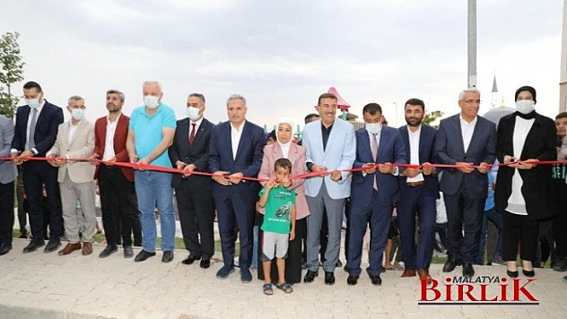 Battalgazi Belediyesi'nin Revize Ettiği 32 Park Hizmete Sunuldu