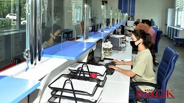 Battalgazi Belediyesi Tahakkuk Servisi, Tatilde de Hizmet Verecek