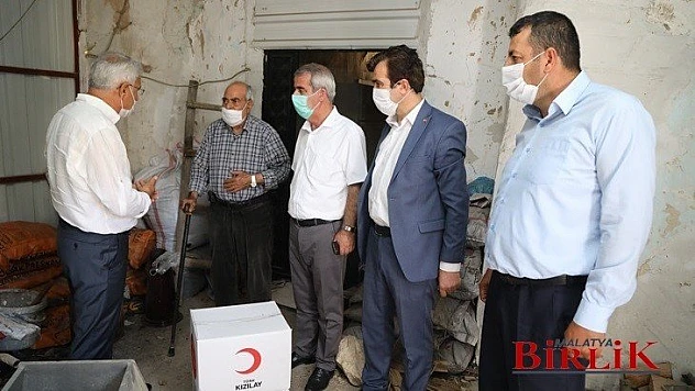Battalgazi Belediyesi Ve Kızılay İhtiyaç Sahiplerini Unutmuyor