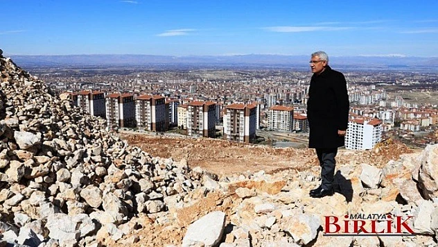 Battalgazi'de 2021 Yılı Yeni İmar Yolu Açma Çalışmalarına Başlandı