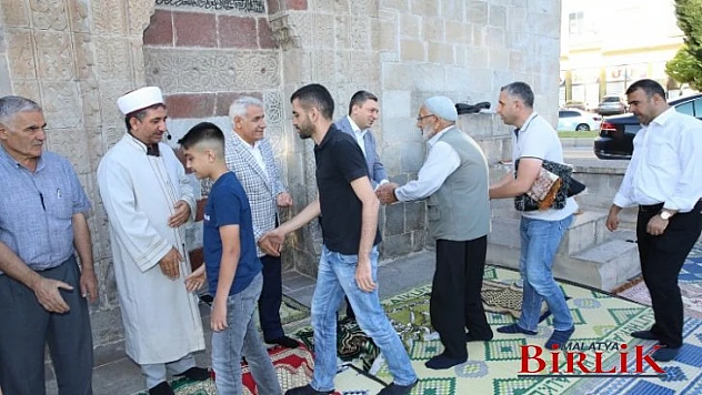 Battalgazi'de Kurban Bayramı Namazı Eda Edildi