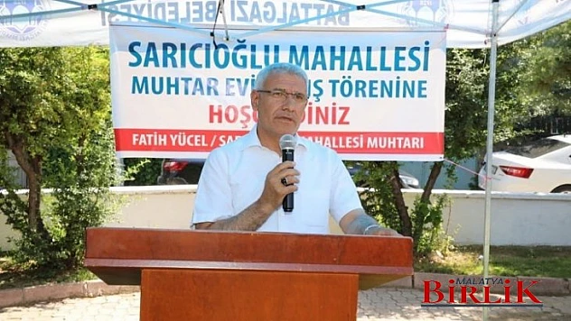 Battalgazi'deki Muhtar Evi Hizmete Girdi