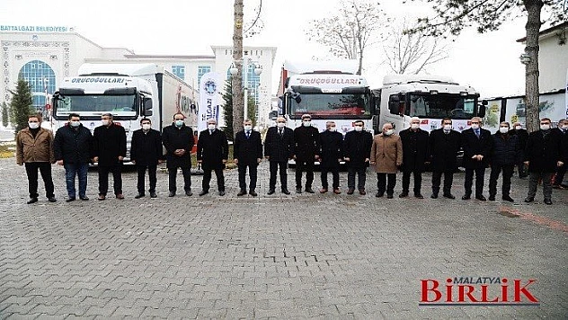 Battalgazi'den İdlib'e Dost Eli Uzaltıldı