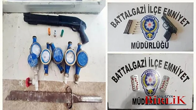 Battalgazi İlçesinde Asayiş Olayları