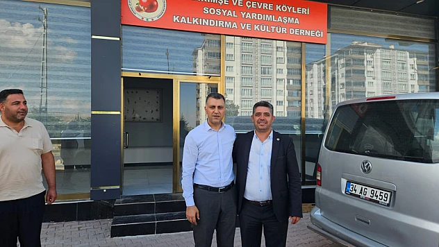 Battalgazi Kaymakamı Erkan Savar, Birimşe ve Çevre Köyleri Derneği'ni Ziyaret Etti