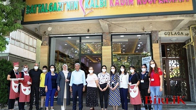 Battalgazi'nin Kalbi Kadın Kooperatifi Kafe Market Açılışa Hazır