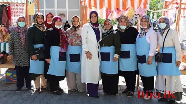 Battalgazi'nin Kalbi Kadın Kooperatifi Hanımeli Pazarı Yeniden Kapılarını Açtı