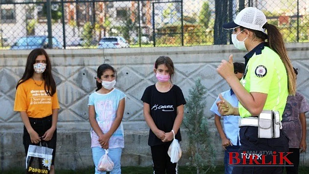 Battalgazi Trafik Eğitim Parkı, Minik Öğrencileri Konuk Etti