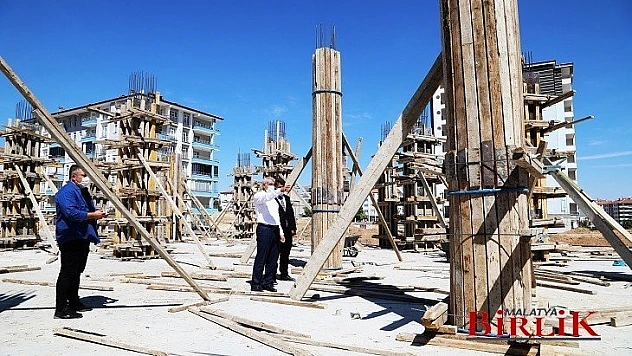 Battalgazi Yeşilçam Sosyal Tesislerinde Çalışmalar Sürüyor