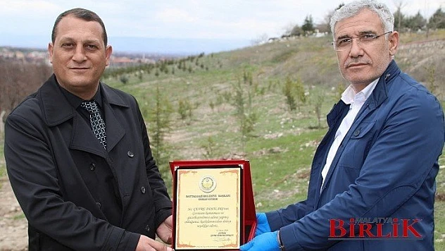 Battalgazi'de 750 Fidan Toprakla Buluştu