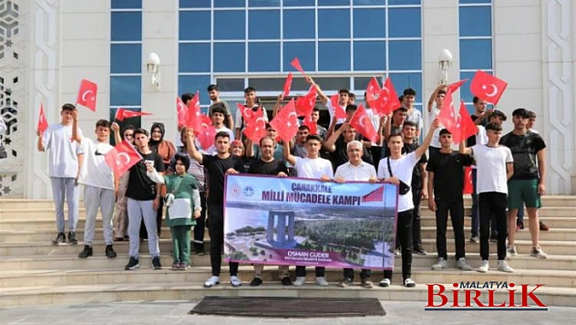 Battalgazili Gençler Milli Mücadele Kampına Uğurlandı