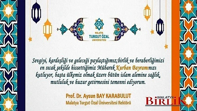 Bay Karabulut'tan Bayram Mesajı