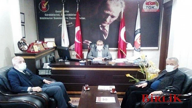 Beyden'den Adıyaman Gazeteciler Cemiyeti'ne Ziyaret