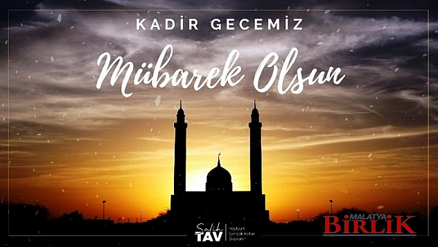 Bin Aydan Daha Hayırlı Olan Kadir Gecemiz Mübarek Olsun