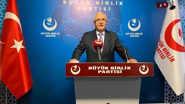 Büyük Birlik Partisi Genel Başkan Yardımcısı  Gürbüz, Geçmiş Olsun Malatya