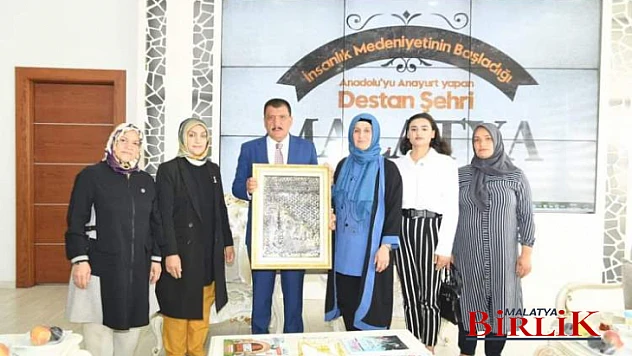 Büyük Birlik Partisi  Kadın Kolları'ndan Başkan Gürkan'a Ziyaret