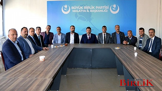 Büyük Birlik Partisi'nden Bayramlaşma Programı Düzenlendi