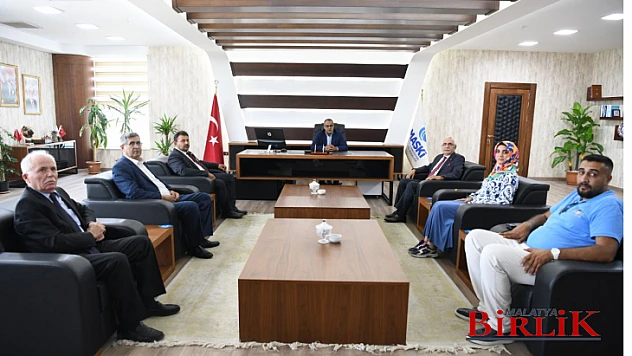 Büyük Birlik Partisinden MASKİ Genel Müdürüne Ziyaret