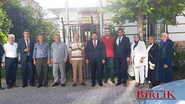 Büyük Birlik Partisinden Muhtarlara Ziyaret