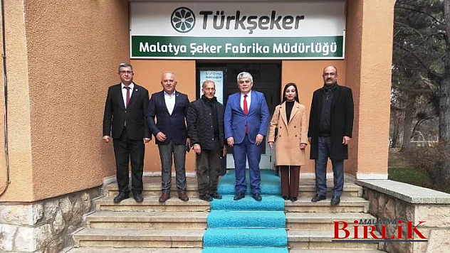 Büyük Birlik Partisinden Şeker Fabrikasına Ziyaret
