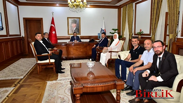 Büyük Birlik Partisinden Vali Hulusi Şahin'e Ziyaret