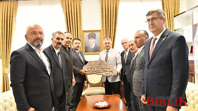 Büyük Birlik Partisinden Vali Yazıcı'ya Hayırlı Olsun Ziyaretinde Bulundular 