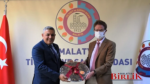 Büyükelçiden Malatya TSO'ya Ziyaret