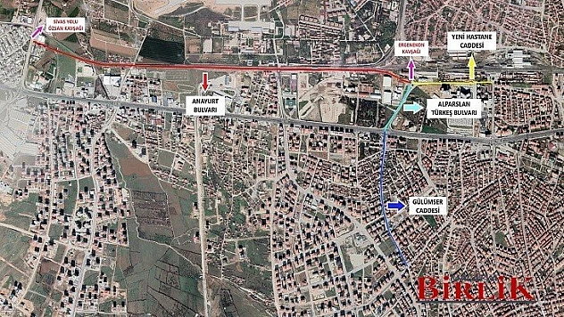 Büyükşehir, Anayurt Bulvarı'nı Tamamladı