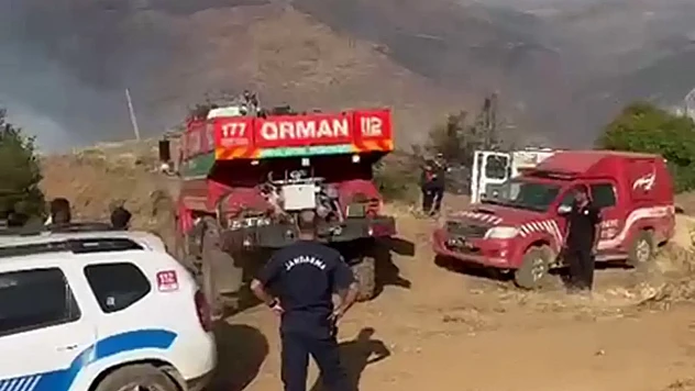 Büyükşehir Belediye Başkanı Er: Yaklaşık 100 Hektarlık Alan Yangından Etkilendi