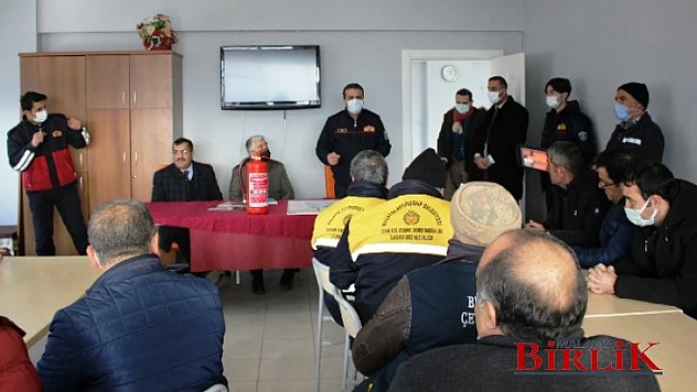 Büyükşehir Belediyesi Personellerine Yangın Ve Kurtarma Eğitimi