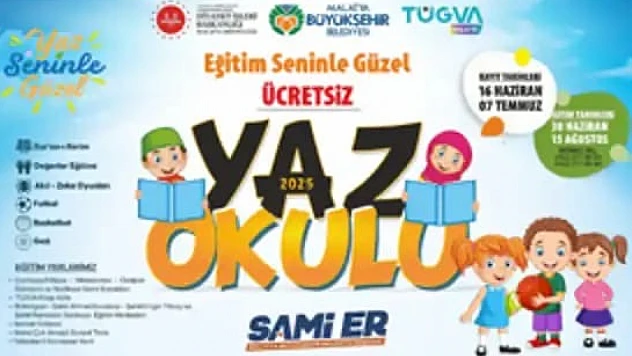 Büyükşehir Belediyesi Ücretsiz Yaz Okullarına Kayıtlar Başladı