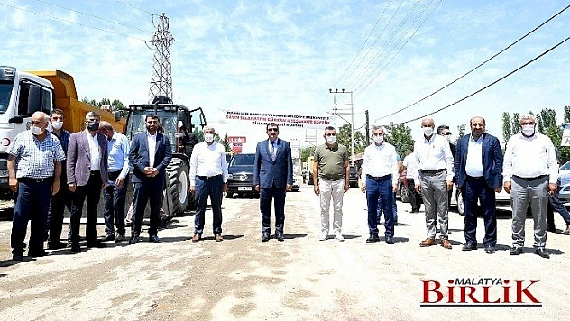Büyükşehir Dilek Mahallesinin Yol Sorununu Çözüyor