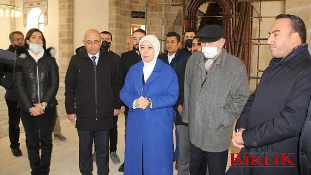 Çalık, Depremde Hasar Gören Tarihi Cami Ocak Ayında İbadete Açılacak