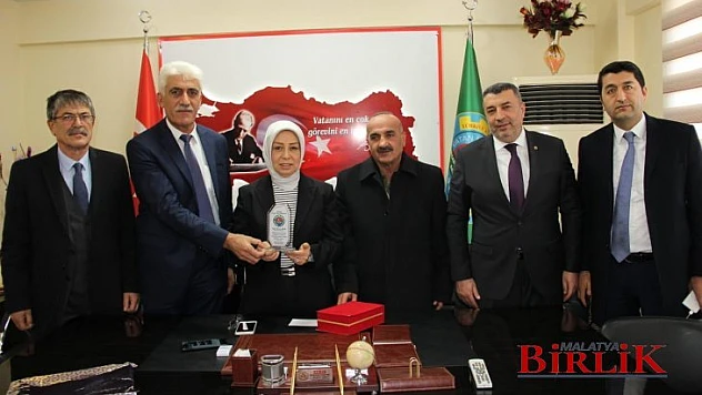 Çalık'tan Akçadağ Ziraat Odasına Ziyaret