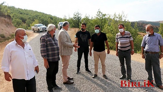 Çanakpınar Mahallesinde Asfalt Çalışması