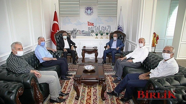 Çelikhan'dan Battalgazi'ye 'Kardeş Belediye' Ziyareti