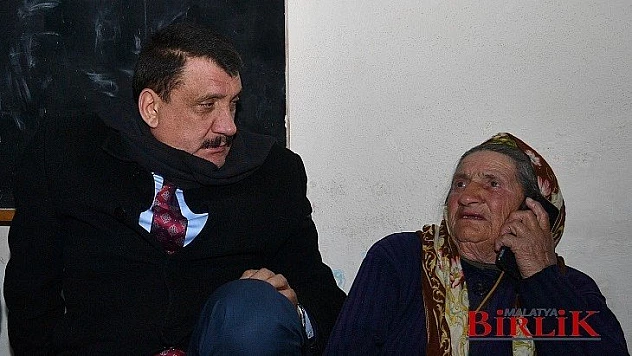 Cemile Teyze'ye Başkan Gürkan Sahip Çıktı