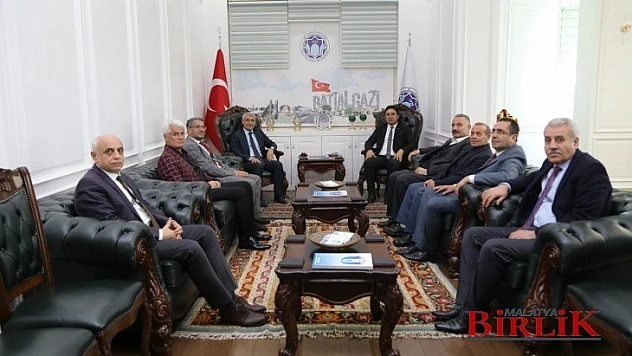 Cengiz'den Deprem Sonrası Başkan Güder'e Geçmiş Olsun Ziyareti