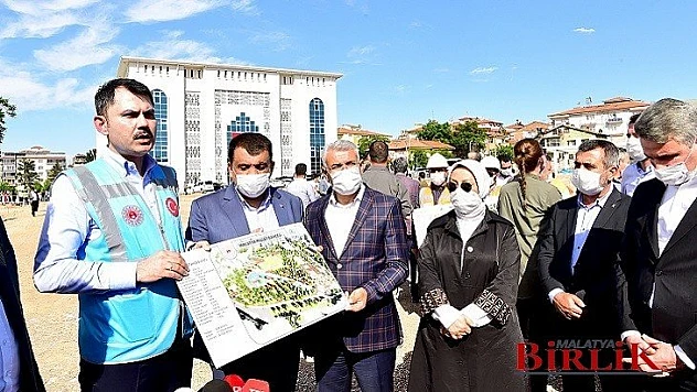 Çevre ve Şehircilik Bakanı Kurum, Malatya'yı Ziyaret  Etti