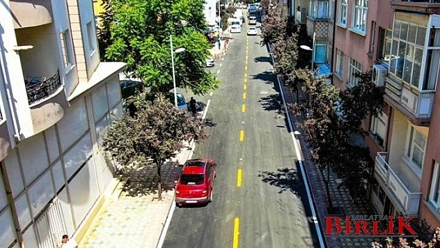 Cezmi Kartay Caddesinde Çalışmalar Tamamlandı