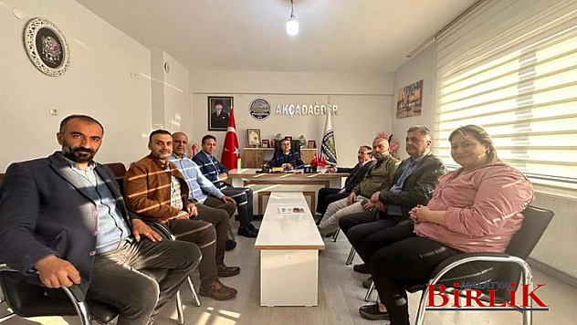 CHP Adayı Kanbay'dan AKÇADAĞDER'e Ziyaret