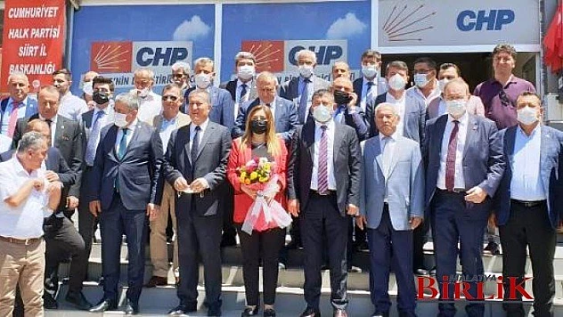 CHP Ekonomi ve Esnaf Masası Heyeti Siirt'te