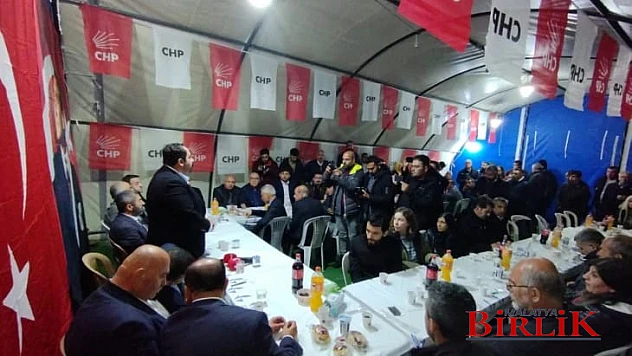 CHP Malatya'da Milletvekili Adayları Tanıtıldı