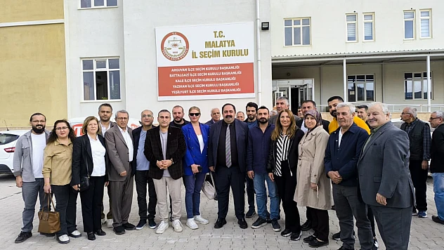 CHP Malatya İl Yönetimi Mazbatasını Aldı