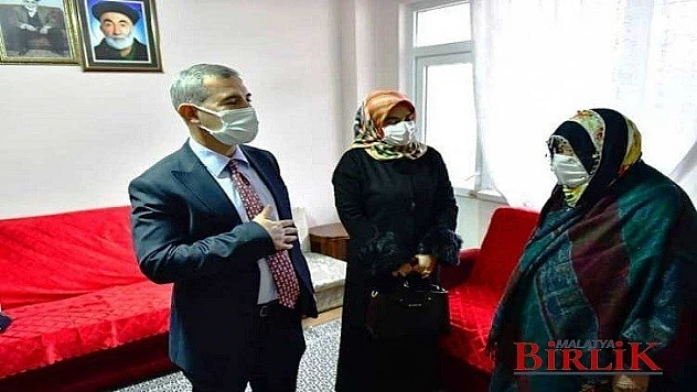 Çınar, Fatma Ve Hasan Şengöl Çiftini Ziyaret Ederek 'Hayır' Duasını Aldı