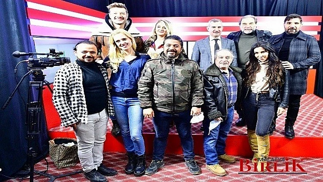 Çınar, Gırift Dizi Ekibini Emanet Çarşısı-Doğal Ürünler Pazarında Ağırladı 