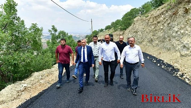 Çınar, Gündüzbey'in Yüksek Kesimlerindeki Yol Düzenleme Çalışmalarını İnceledi