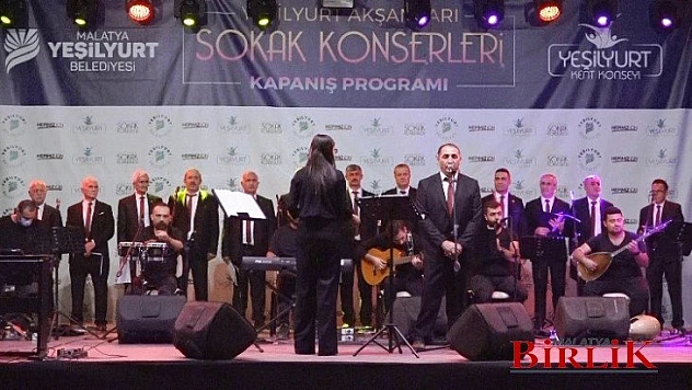 Çınar, Sokak Konserlerimizi Güzel Bir Finalle Taçlandırdık